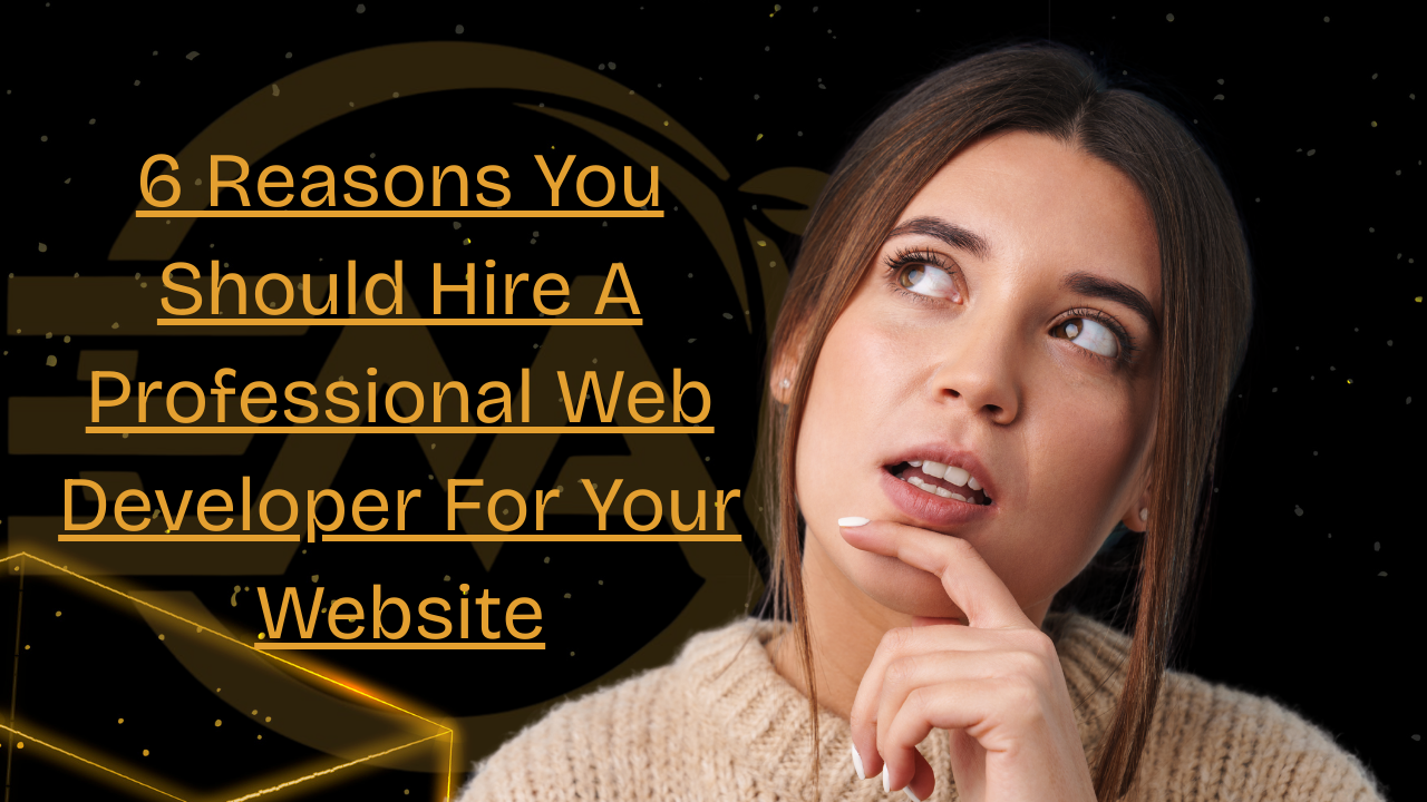 6 Reasons You Should Hire a Professional Web Developer for Your Website